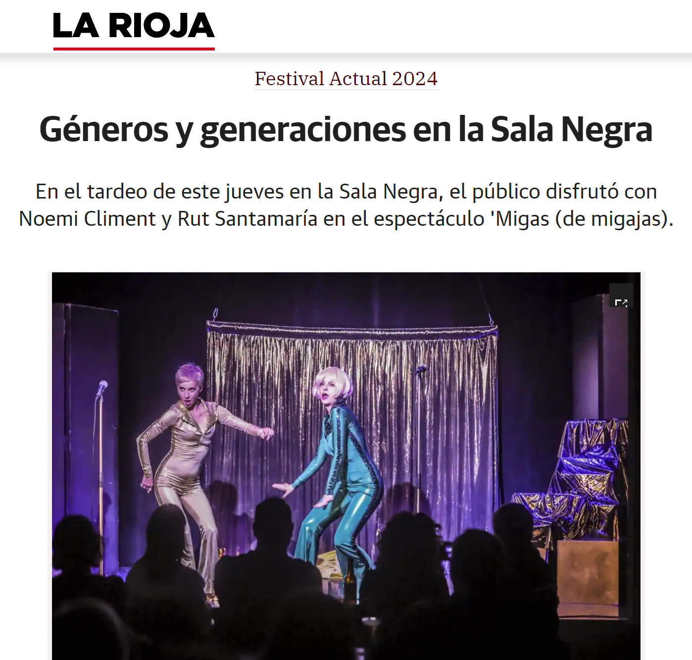 Migas de Migajas - La Rioja